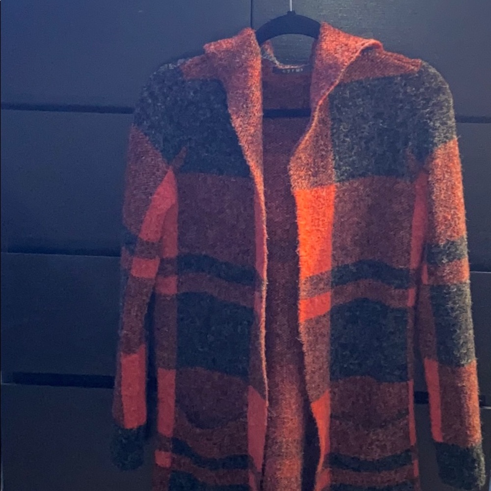 Warm sweater jacket